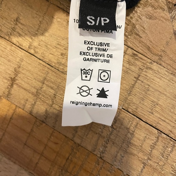 Reigning Champ Black Lightweight Terry Standard Slimfit Sweatpants - Picture 5 of 5